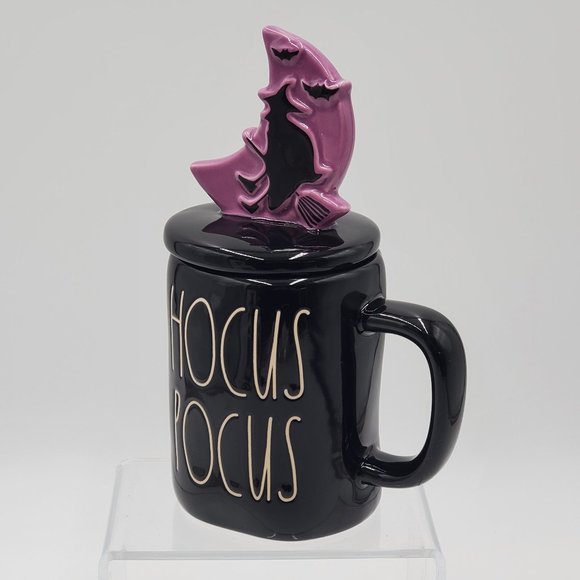 Rae Dunn ‘HOCUS POCUS’ Lidded Mug - NWT - Picture 3 of 16